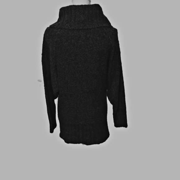 Decree charcoal gray cowl neck sweater Size medium - Picture 3 of 6